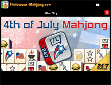 Tablet Screenshot of halloween-mahjong.com